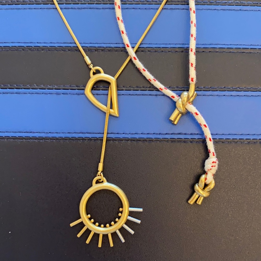 Two Madewell Necklaces